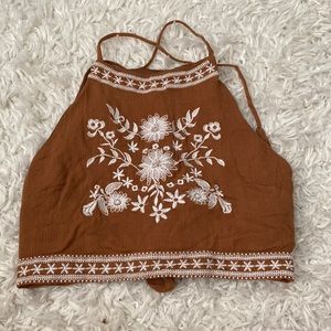 Bought from Plato’s Closet. Not sure the brand. Size Large